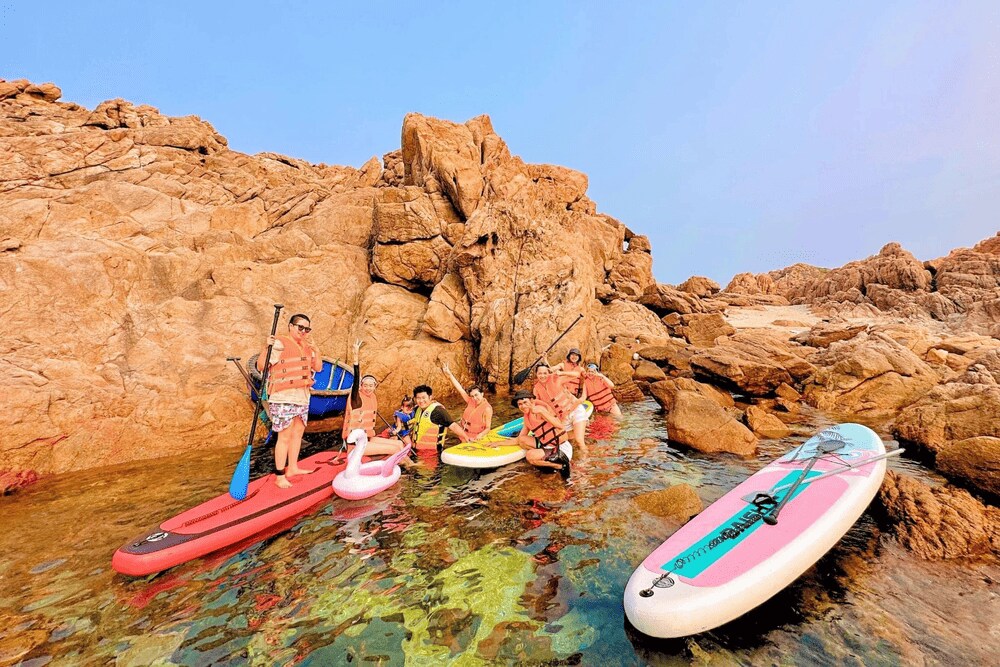 High-adrenaline games add excitement and lasting memories to your trip to Ky Co (Source: Khánh Tour Quy Nhơn)